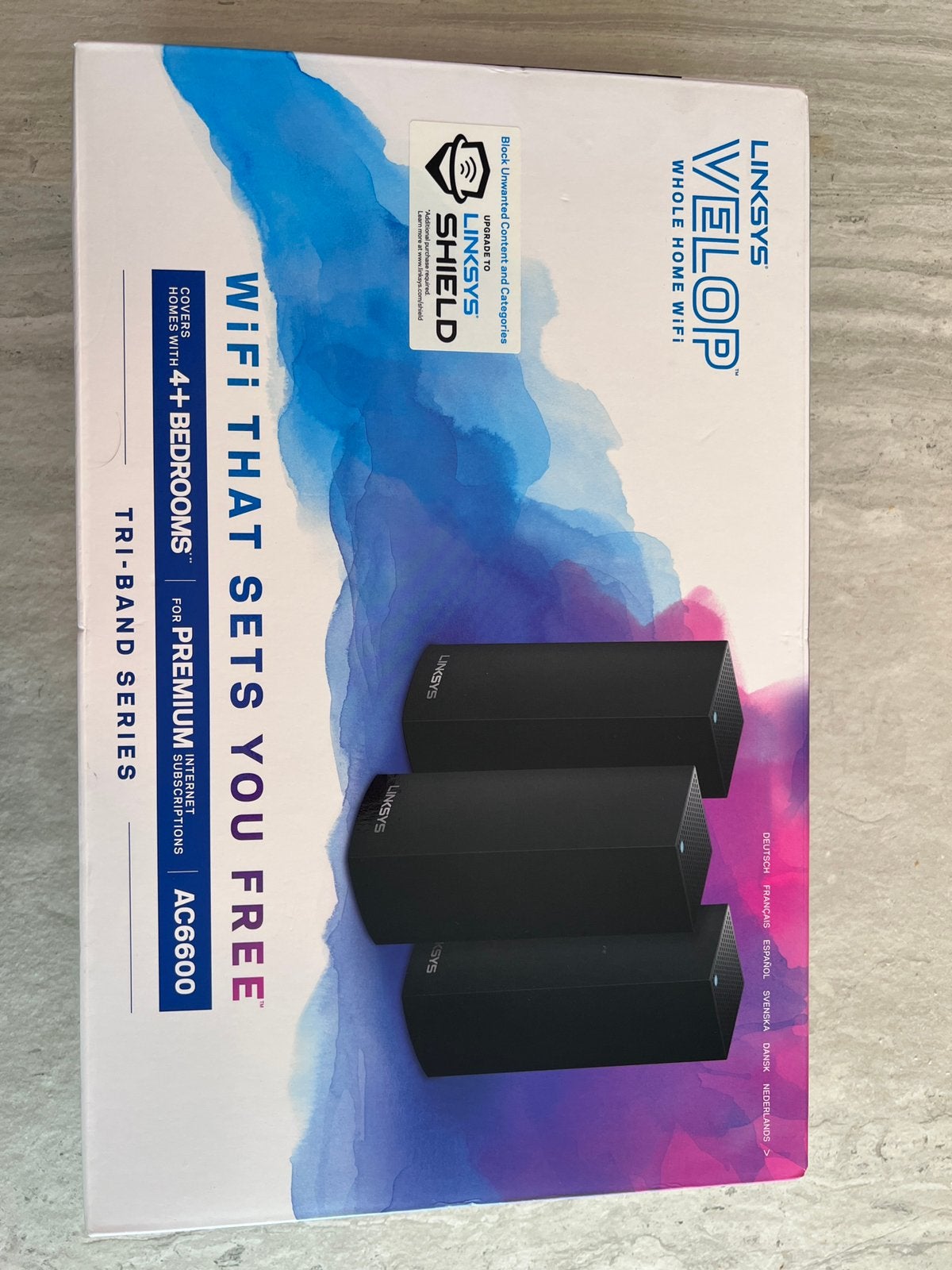 Linksys Velop AC6600 Tri-Band Mesh WiFi (3-pack), Ophalen, Zo goed als nieuw