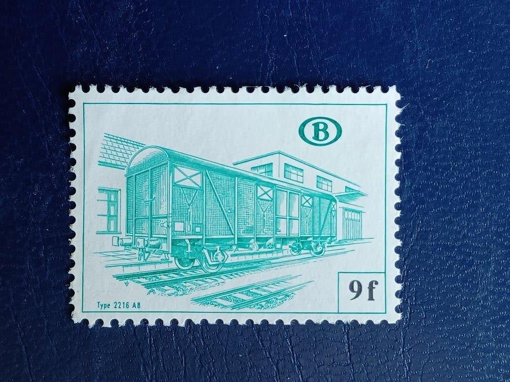 Timbres de Belgique - Timbres de chemin de fer, Timbres & Monnaies, Enlèvement ou Envoi, Sans gomme, Trains