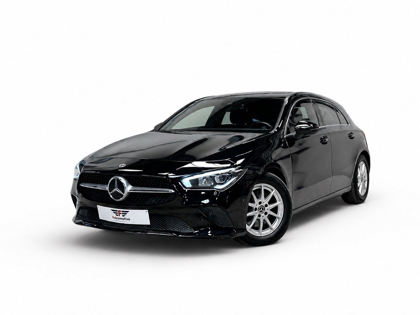 Mercedes CLA shooting break 180D, Automaat, CLA, Stof, Zwart