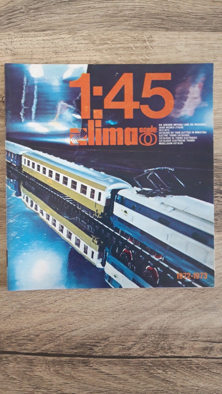 Lima spoor 0 catalogus  1972-1973, Hobby en Vrije tijd, Modeltreinen | Overige schalen, Ophalen of Verzenden