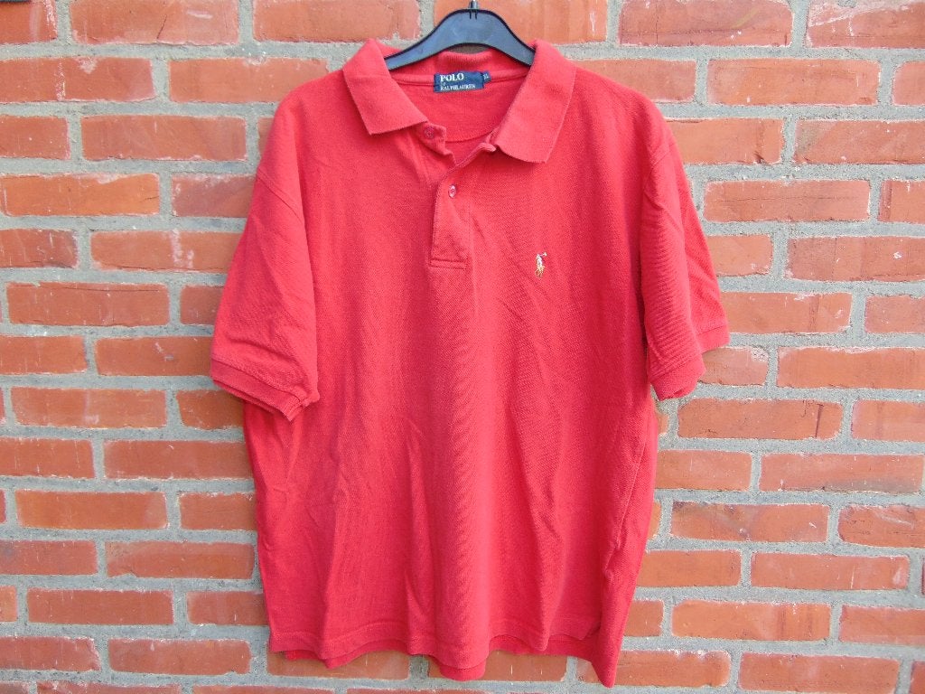 Polo Ralph Lauren in nette staat, Kleding | Heren, Polo's, Ophalen of Verzenden, Gedragen, Maat 48/50 (M), Rood