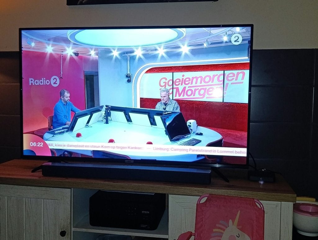 als nieuwe tcl 55 inch ultra 4k tv, Audio, Tv en Foto, Ophalen, Zo goed als nieuw, Smart TV