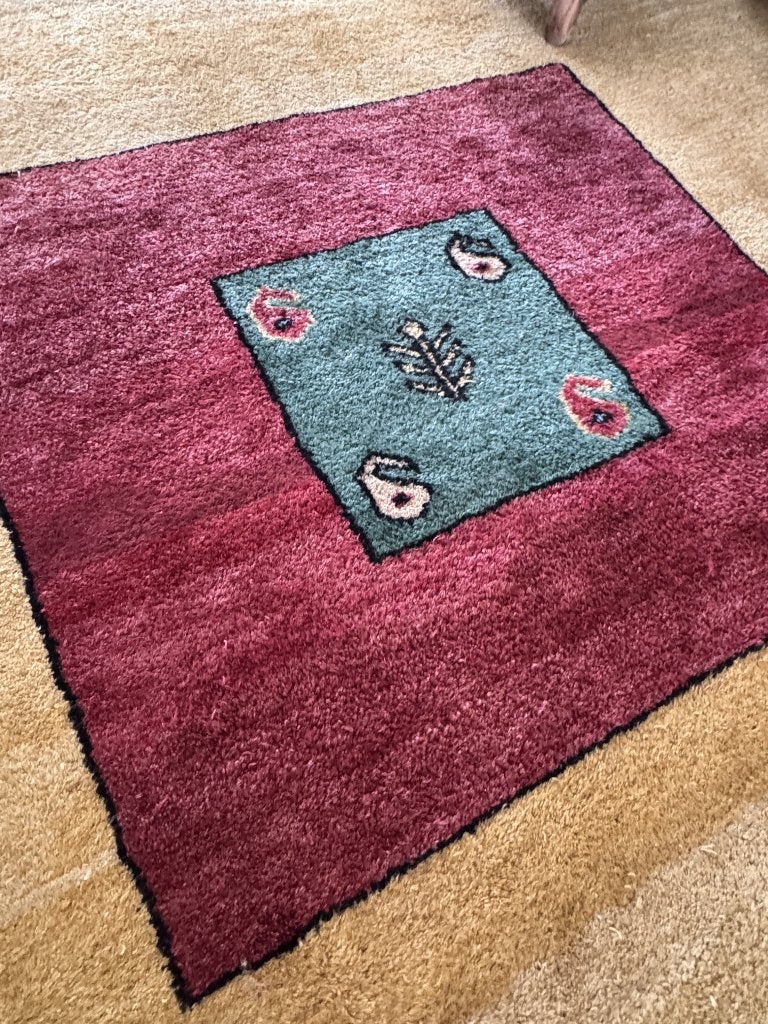 tapijt handgemaakt 100% kameel, Ophalen, Gebruikt, Perzisch, 200 cm of meer