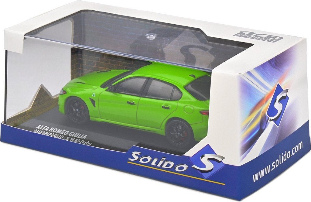 Alfa Romeo Giulia Quadrifoglio 1/43 Solido NIEUW / NEUF, Hobby en Vrije tijd, Ophalen of Verzenden, Nieuw, Auto, Solido