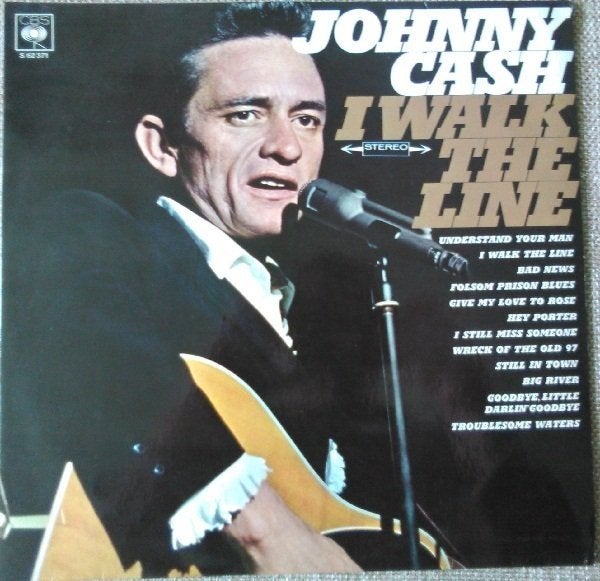 Johnny Cash – I Walk The Line, CD & DVD, Vinyles | Country & Western, 12 pouces, Enlèvement ou Envoi, Comme neuf, Pressage original