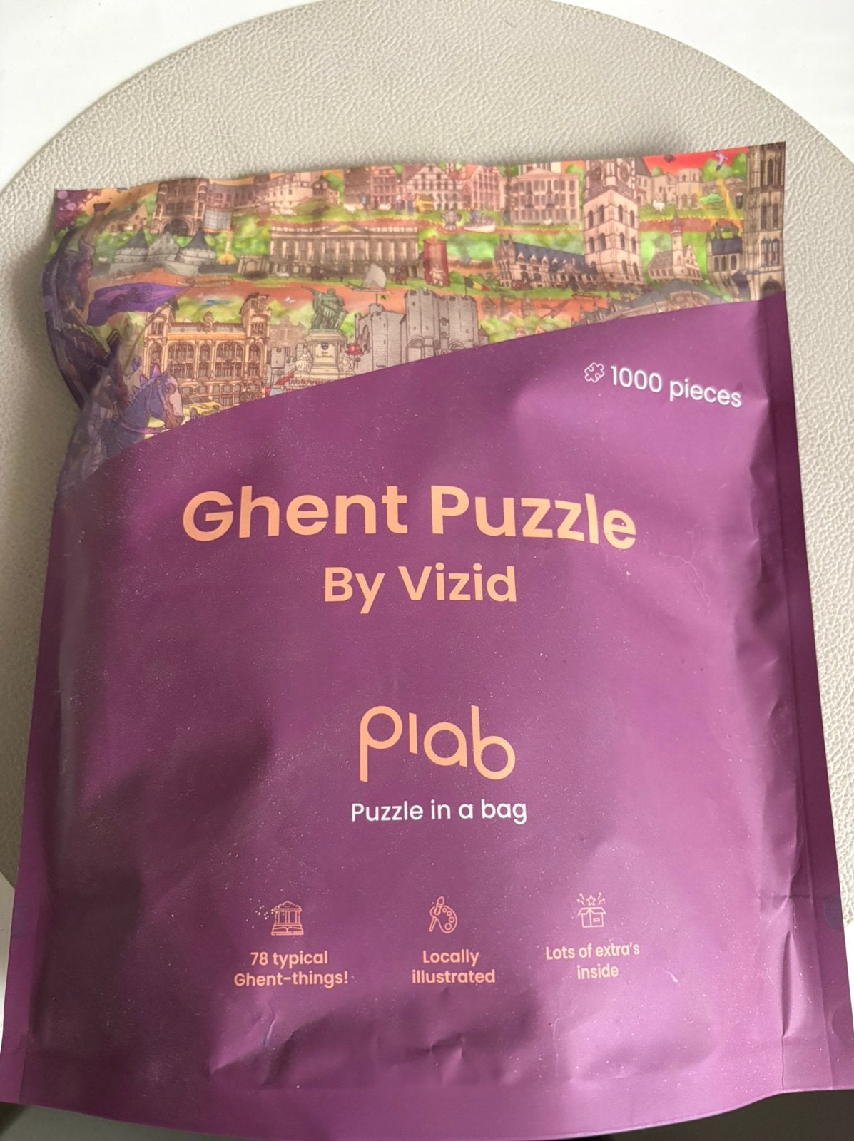 Ghent puzzel, Ophalen of Verzenden, Zo goed als nieuw