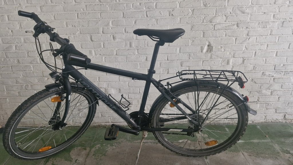 Vermont cross bike 55 cm, Velgrem, Versnellingen, Zo goed als nieuw, 53 tot 57 cm