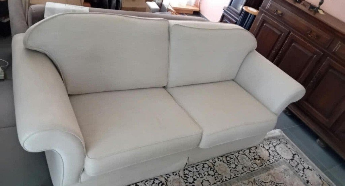 LAATSTE WEEK !! Comfortabele 2/3-zit in nieuwstaat, Huis en Inrichting, Ophalen, Driepersoons, Zo goed als nieuw, Rechte bank
