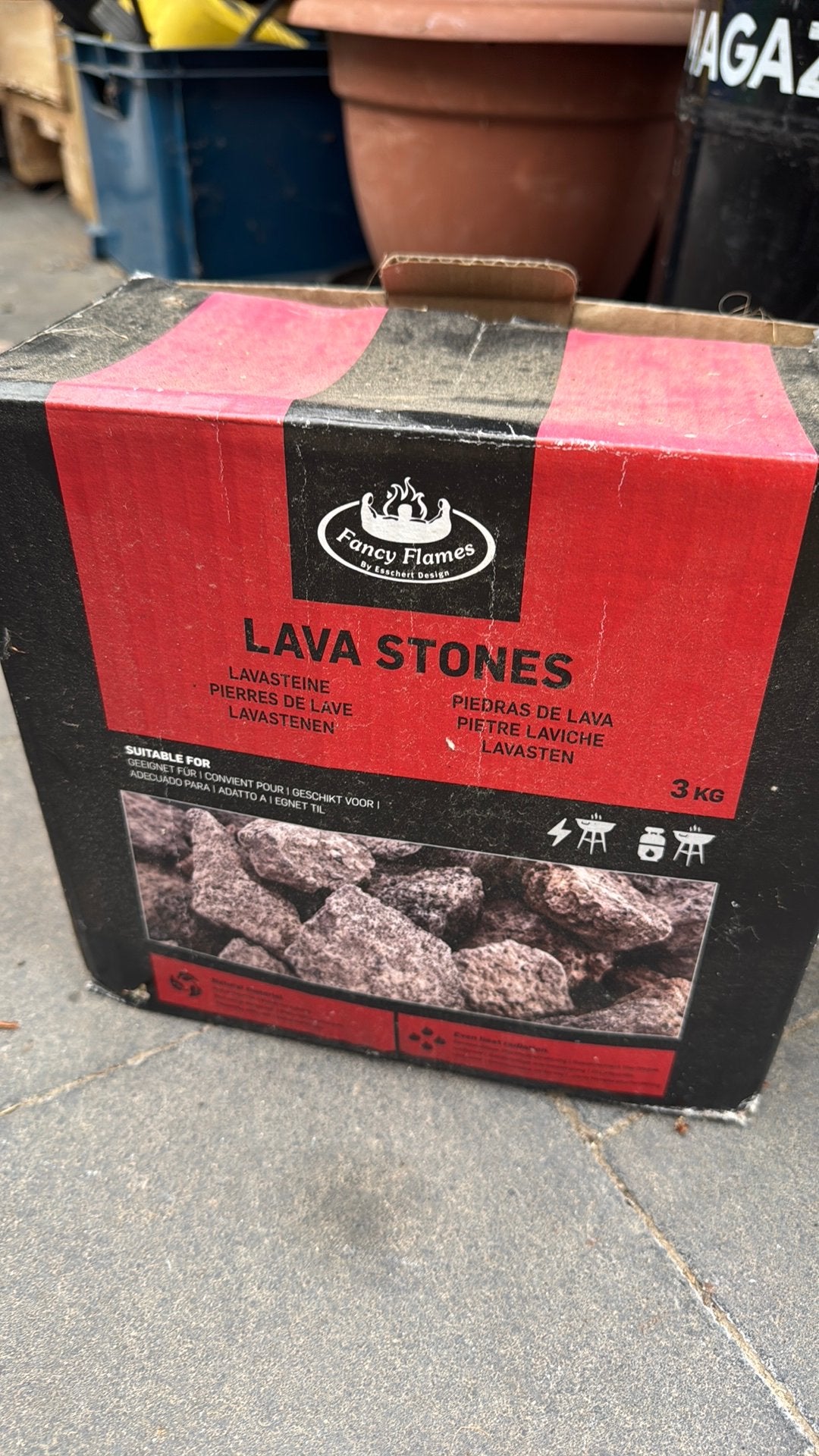 Pierres de lave pour barbecue à gaz, Enlèvement, Neuf