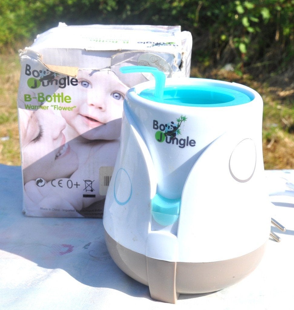chauffe biberon et petit pot bebé bo jungleflower, Enlèvement ou Envoi, Utilisé, Chauffe-biberons et petits pots