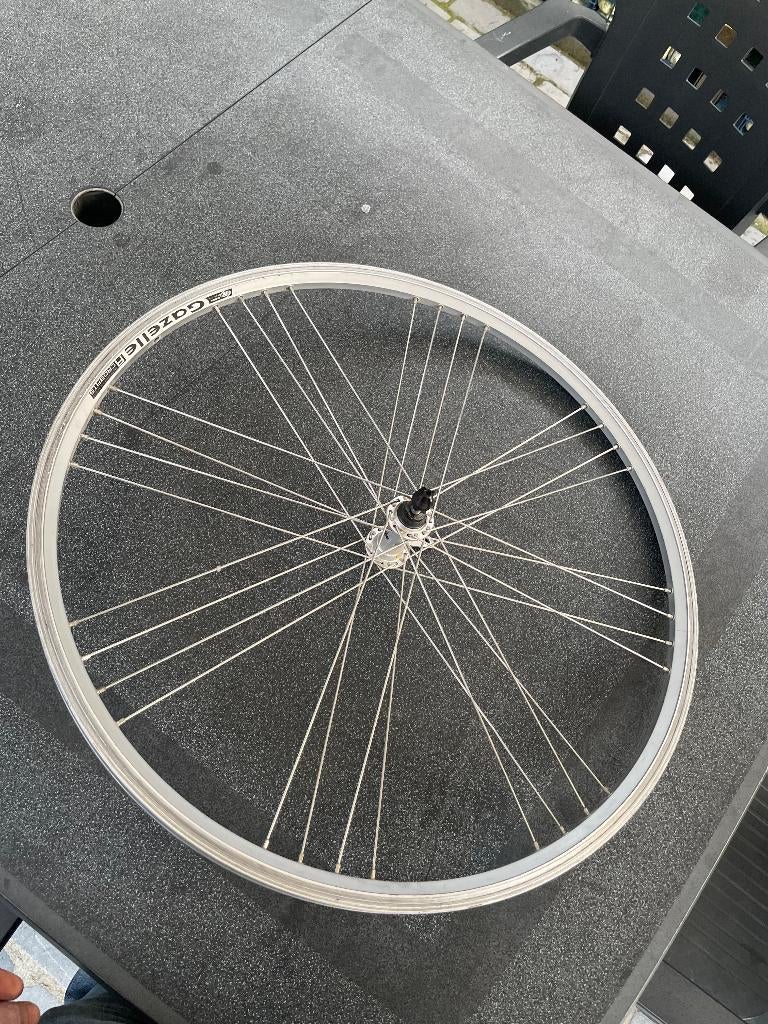 wiel voor stadsfiets Gazelle 19-622 Aluminium, Fietsen en Brommers, Fietsonderdelen, Wiel, Gebruikt, Ophalen of Verzenden, Aluminium