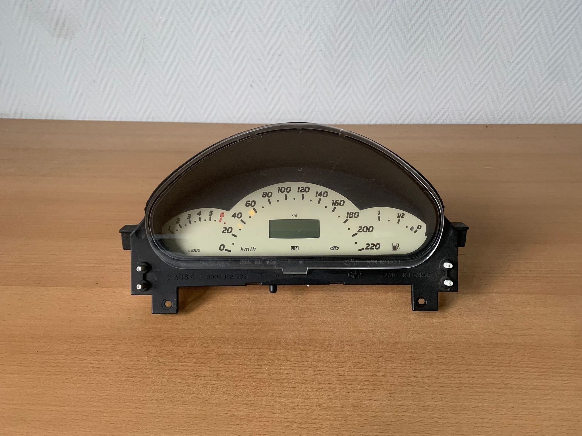 tellerklok mercedes a klasse W168 benzine A1685407211, Gebruikt, -, Ophalen of Verzenden, -