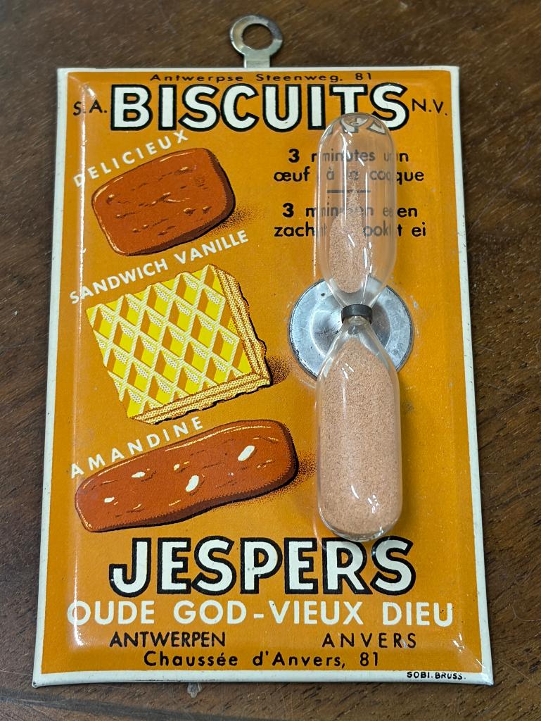 Biscuits Biscuiterie Jespers  Mortsel Anvers publicité  1950, Envoi, Comme neuf