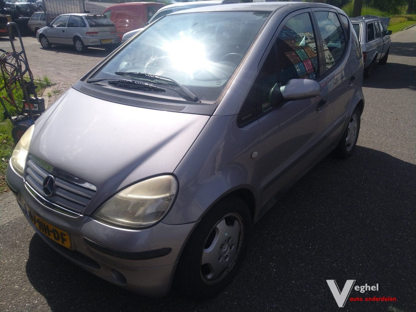 buiten spiegel Mercedes a klasse lv rv 1997 TM 2004, Gebruikt, -, -, Ophalen of Verzenden