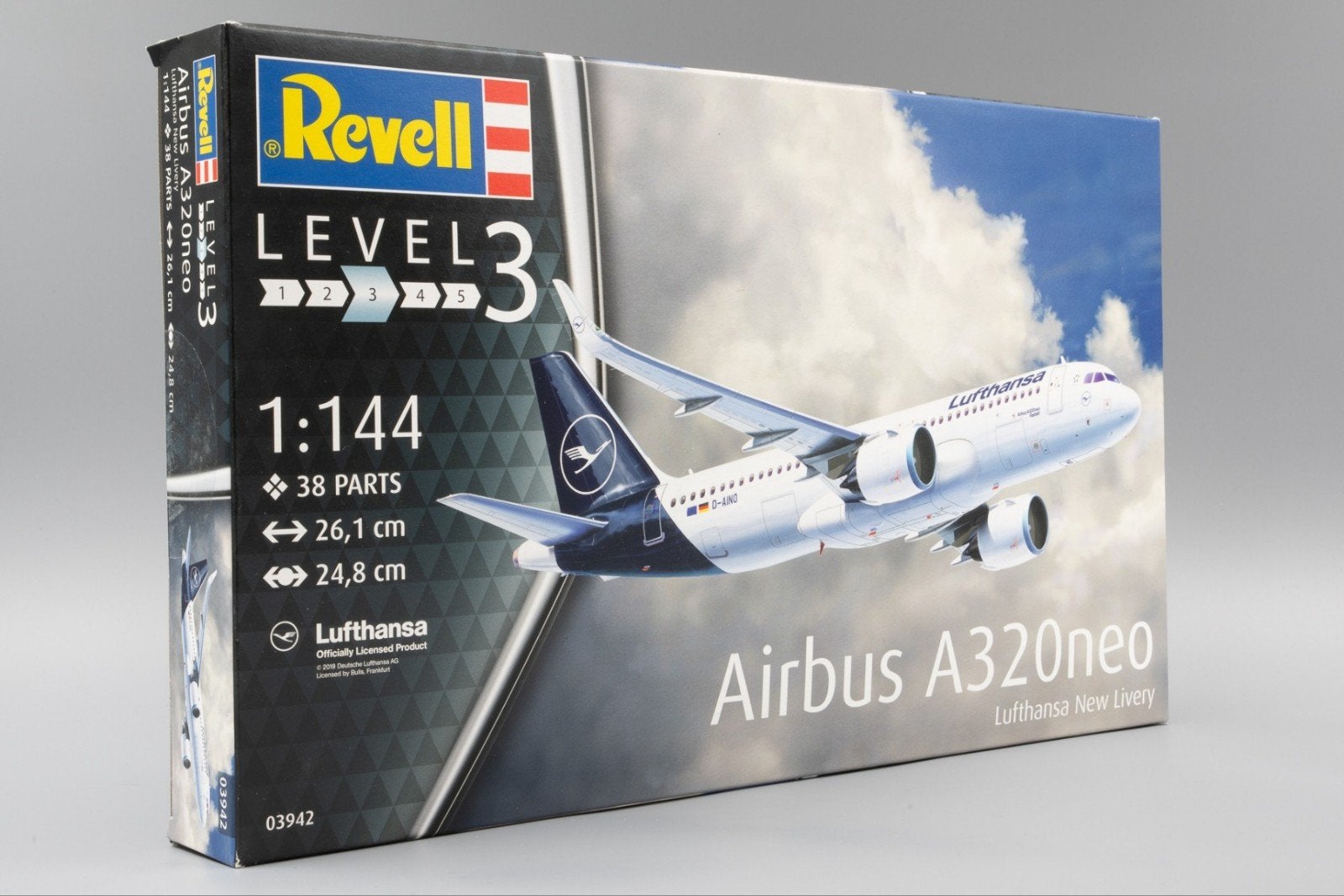 Bouwpakket Lufthansa A320 || Lees Beschrijving, Enlèvement, Comme neuf, Avion, Revell
