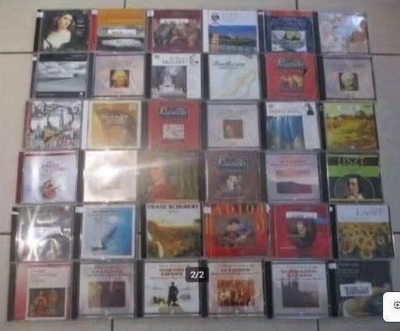 58 Prima Originele CD's met klassieke muziek, Cd's en Dvd's, Ophalen of Verzenden, Zo goed als nieuw, Bach
