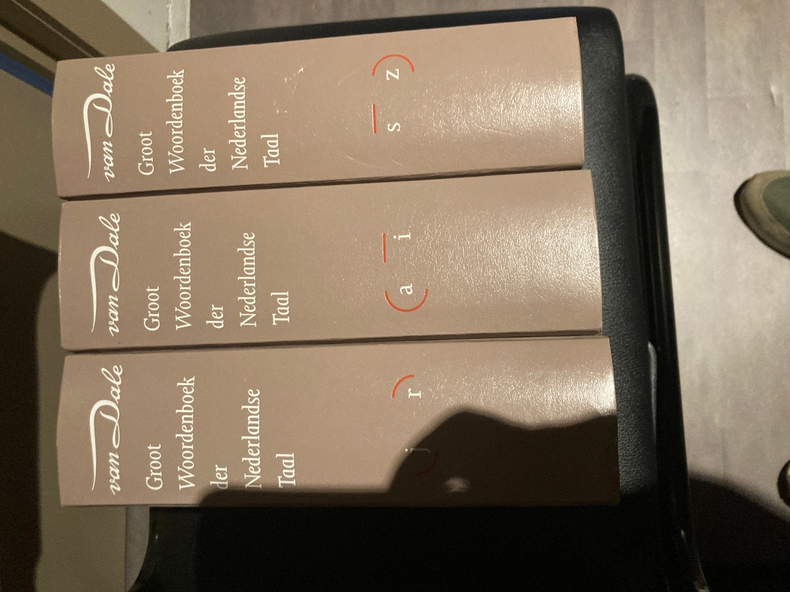 Woordenboeken, Ophalen, Zo goed als nieuw