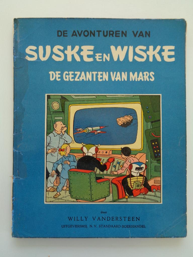 Suske en Wiske - De Gezanten van Mars (1e dr. 1956), Enlèvement ou Envoi