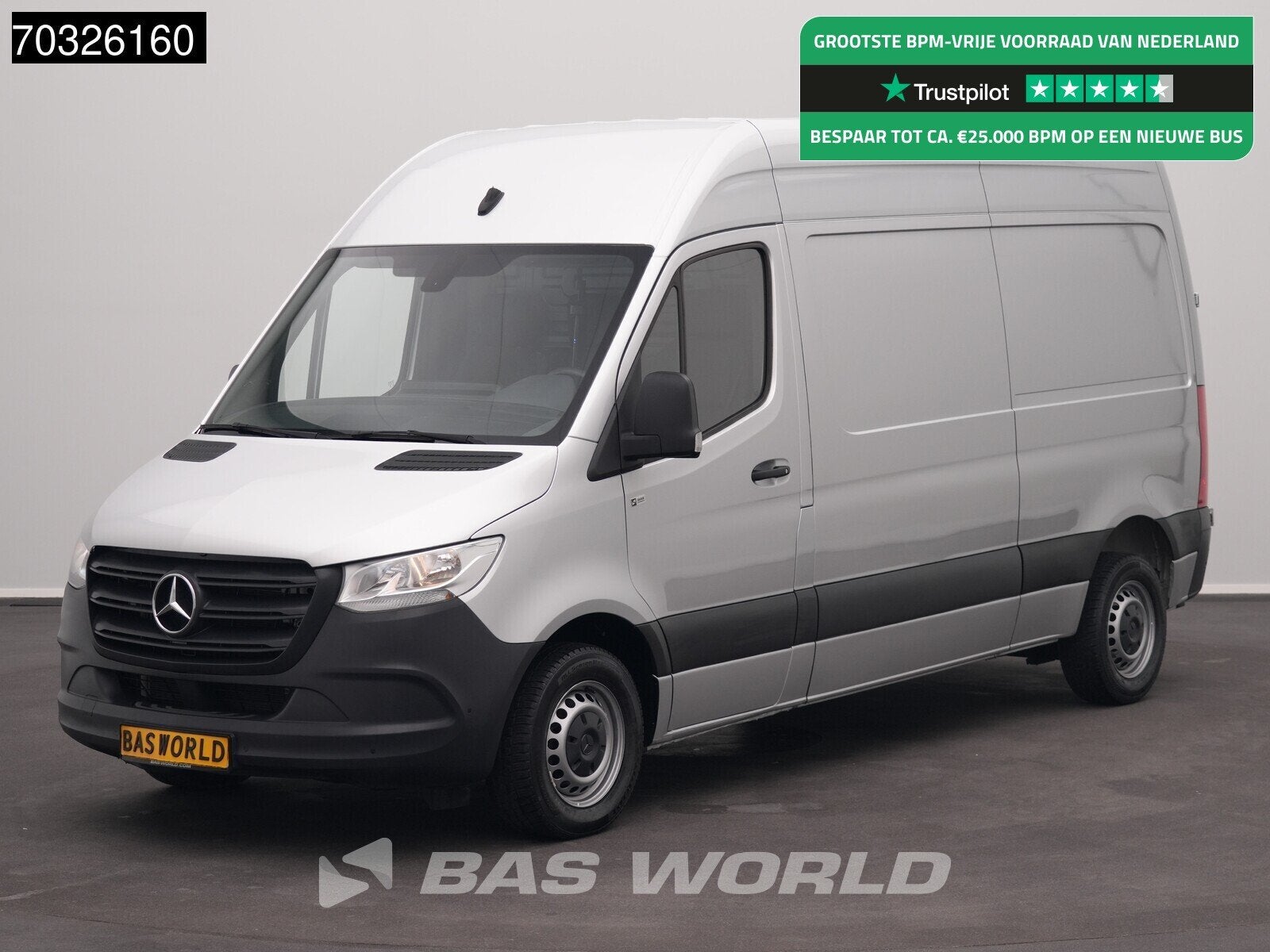 Mercedes Sprinter 215 CDI Automaat 150pk L2H2 MBUX Camera Ai, Autos, Argent ou Gris, Achat, Entreprise, 3 places