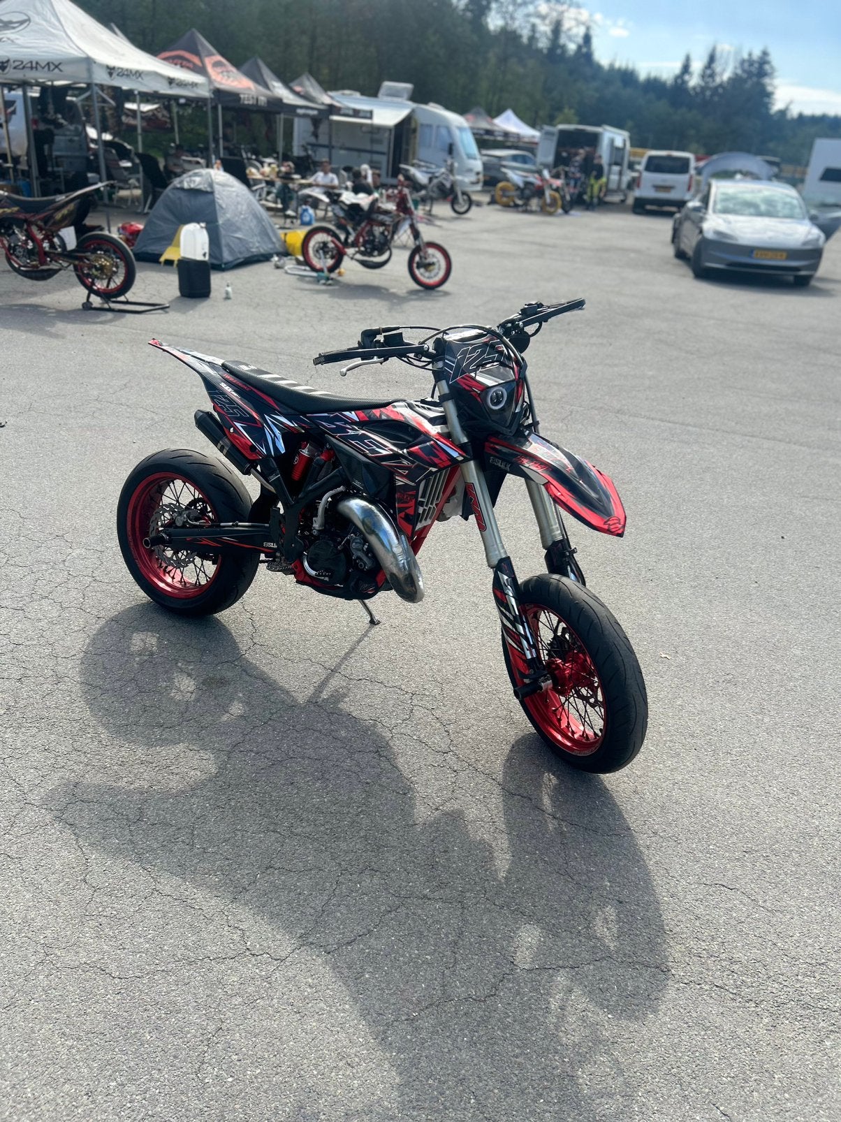 Beta rr 125, Ophalen