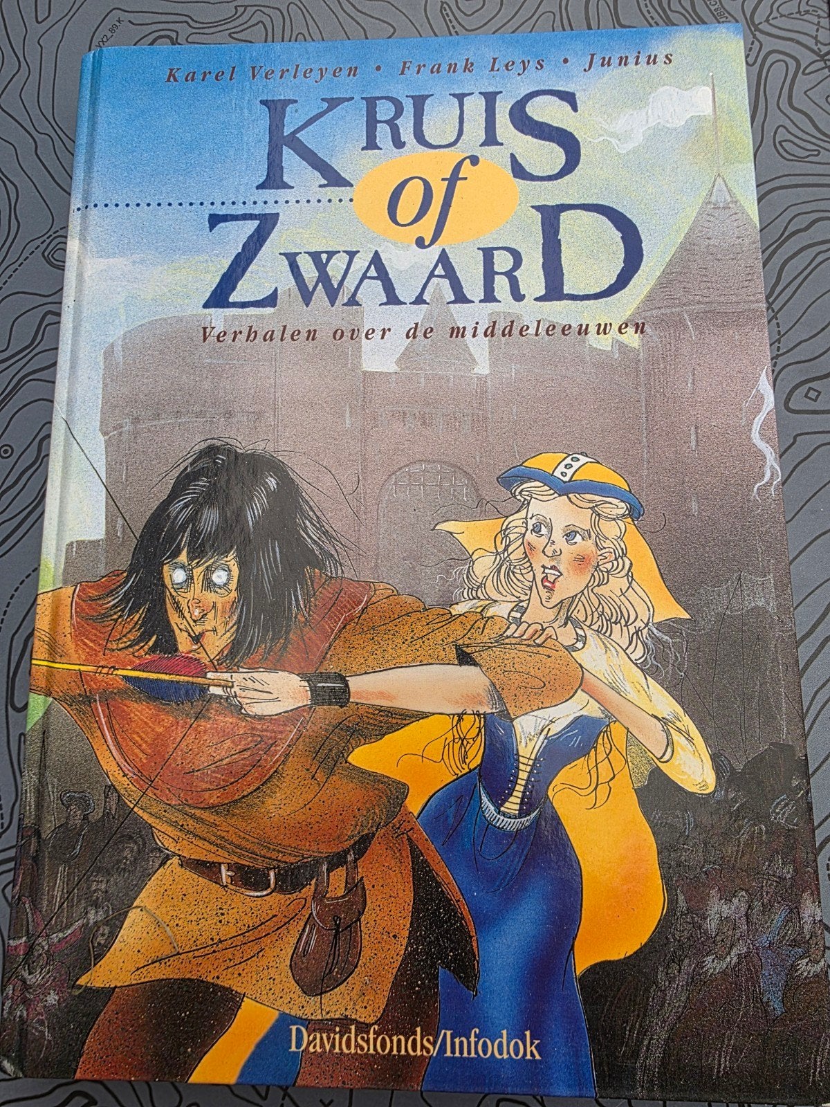 K. Verleyen - Kruis of zwaard, Enlèvement ou Envoi, Fiction général, K. Verleyen, Utilisé