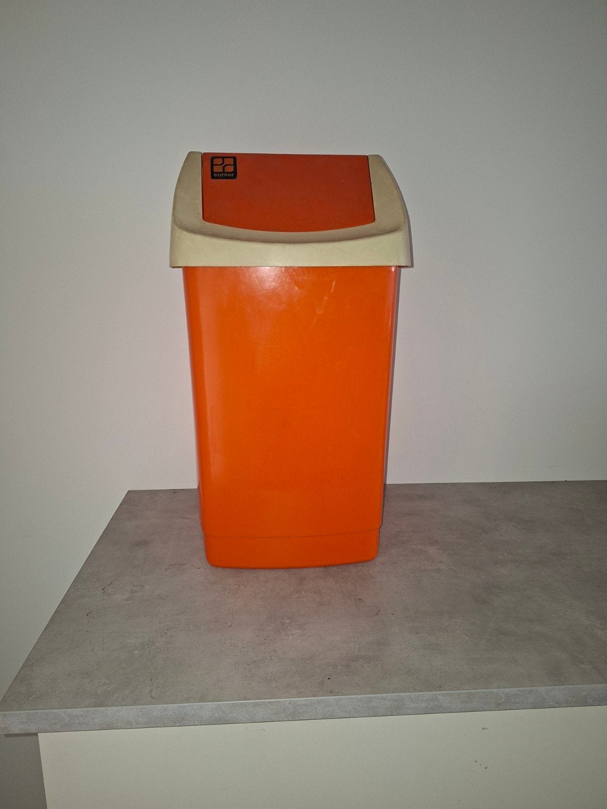 retro vuilbak compleet  curver, Huis en Inrichting, Ophalen of Verzenden