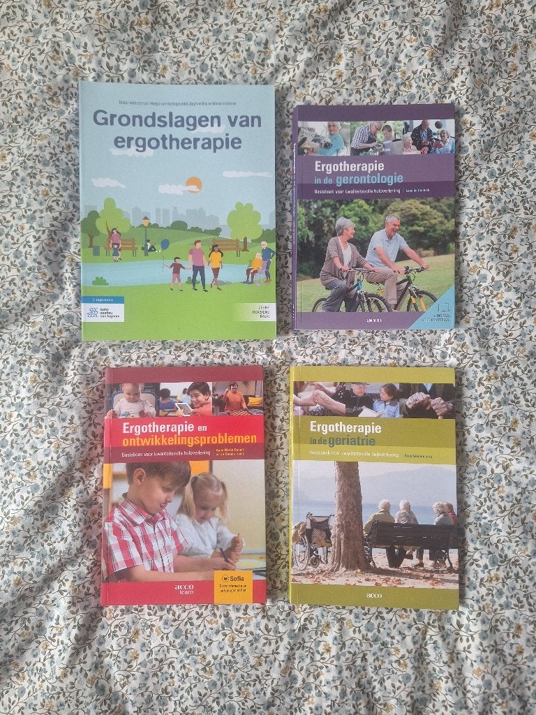Studieboeken Ergotherapie (PXL) ook individueel te koop, Boeken, Studieboeken en Cursussen, Ophalen of Verzenden, Zo goed als nieuw