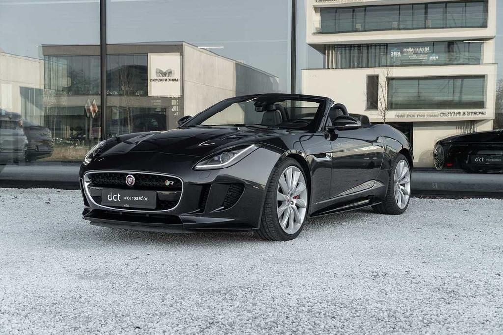 Jaguar F-Type R 5.0 V8 Cabrio * 22.000 km * (bj 2014), Auto's, Jaguar, Automaat, Cabriolet, 1650 kg, Zwart