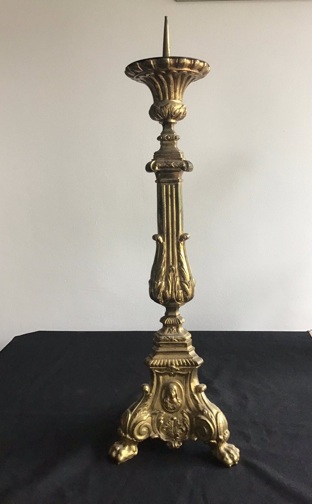 Candelabre, Antiquités & Art, Enlèvement ou Envoi, Cuivre ou Bronze