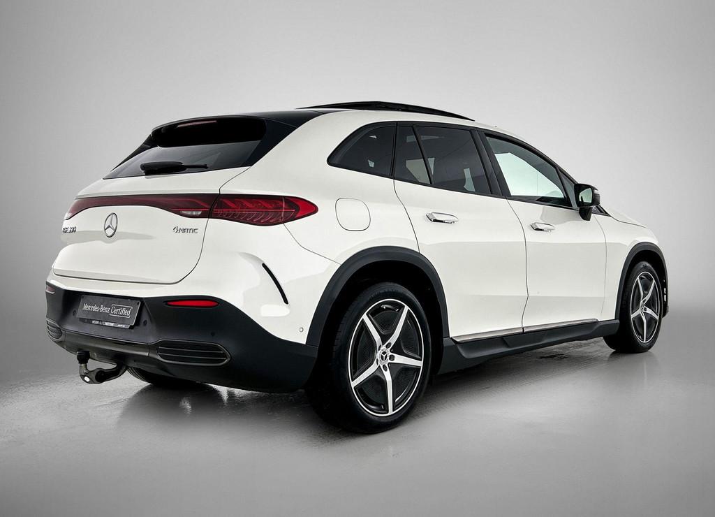 Mercedes-Benz EQE-Klasse 350 4MATIC SUV AMG Line Night Pack, Auto's, Automaat, 4 deurs, Stof, Euro 6