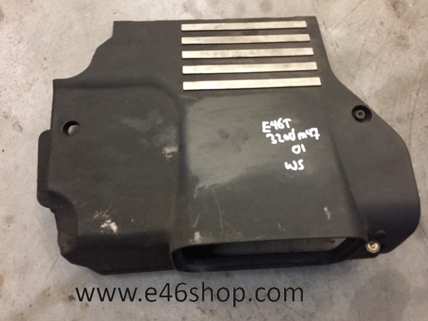 Afdekplaat motor BMW E46 320d 2001 m47 motor, Gebruikt, -, -, Ophalen of Verzenden