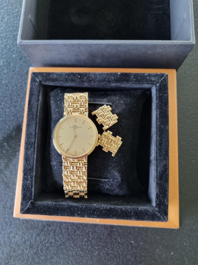Horloge, Polshorloge, Nieuw, Goud, Goud