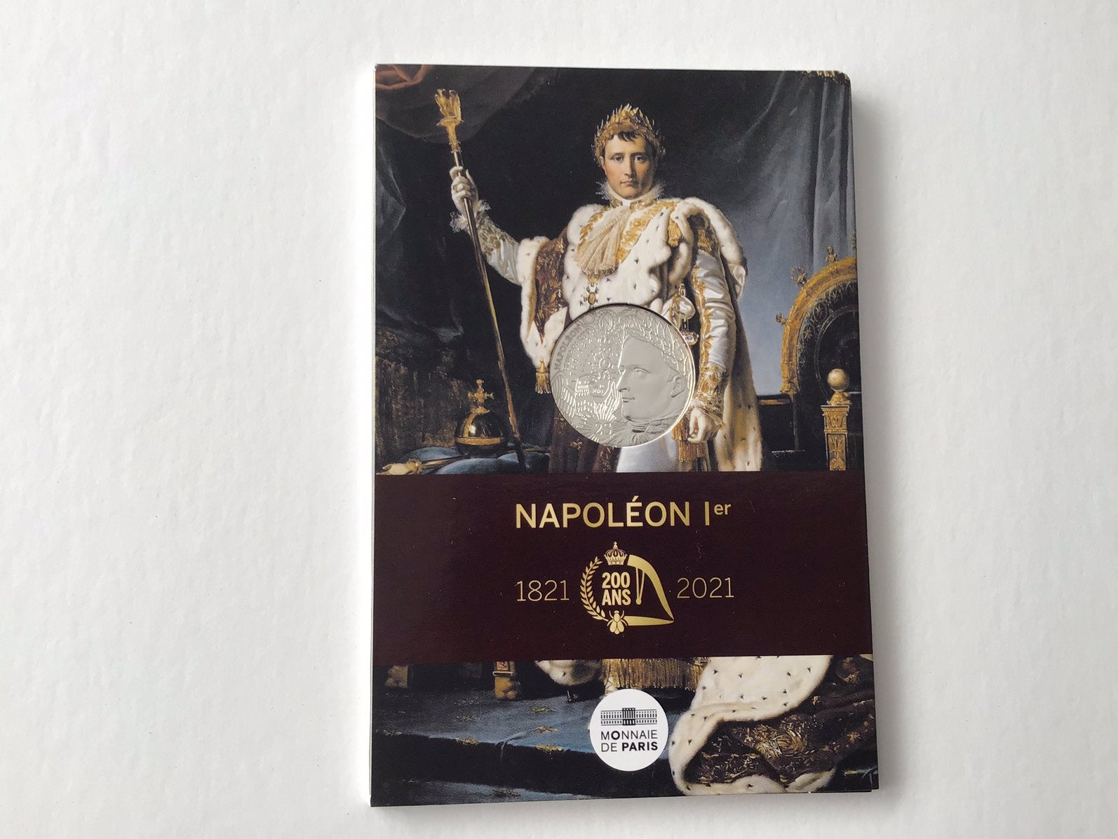 Frankrijk 10 euro 2021 Napoleon I  Zilver BU, Ophalen of Verzenden, Frankrijk, 10 euro, Zilver