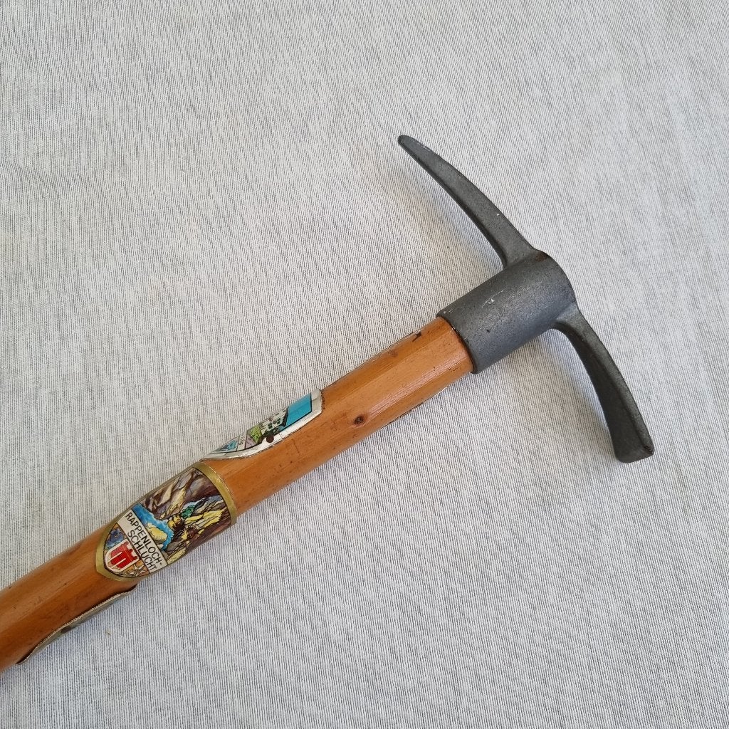 Vintage Alpenstok / Toeristische ijspikkel, Ophalen of Verzenden, Gebruikt