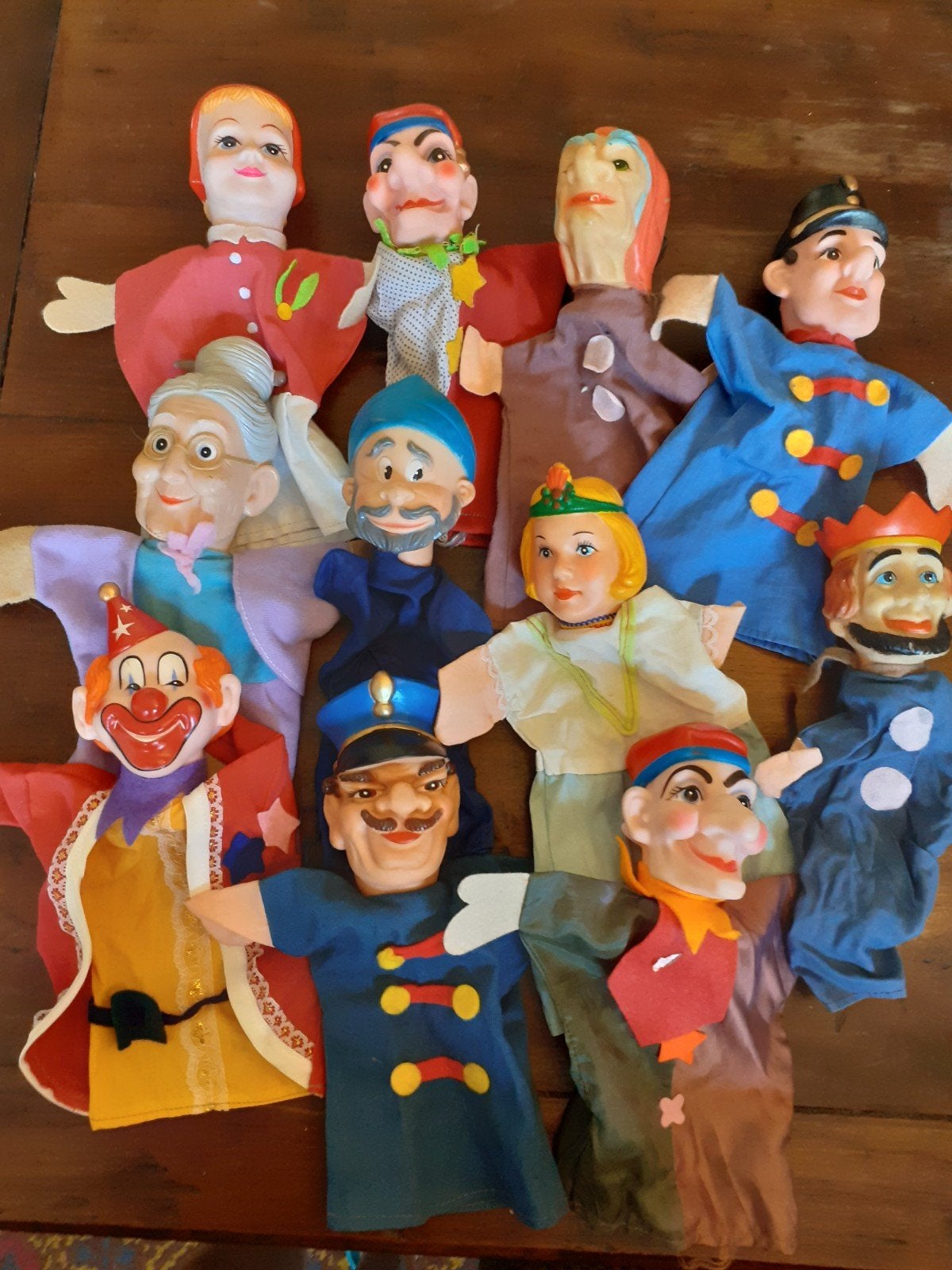 Retro handpoppen ( N ), Ophalen of Verzenden
