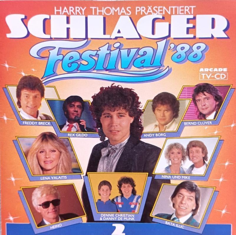 cd    SCHLAGERFESTIVAL '88 DEEL 2, Cd's en Dvd's, Ophalen of Verzenden, Zo goed als nieuw