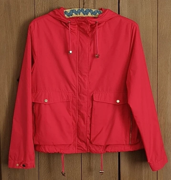 Rode ESPRIT damesjas/windjack – Maat L/XL, Kleding | Dames, Maat 42/44 (L), Ophalen of Verzenden, Gedragen, Rood