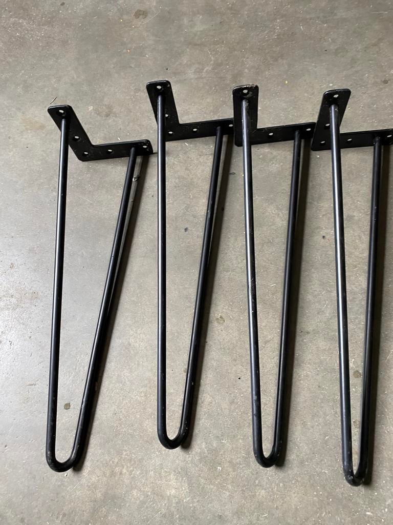 13 pieds pour table en acier, Maison & Meubles, Enlèvement, Comme neuf