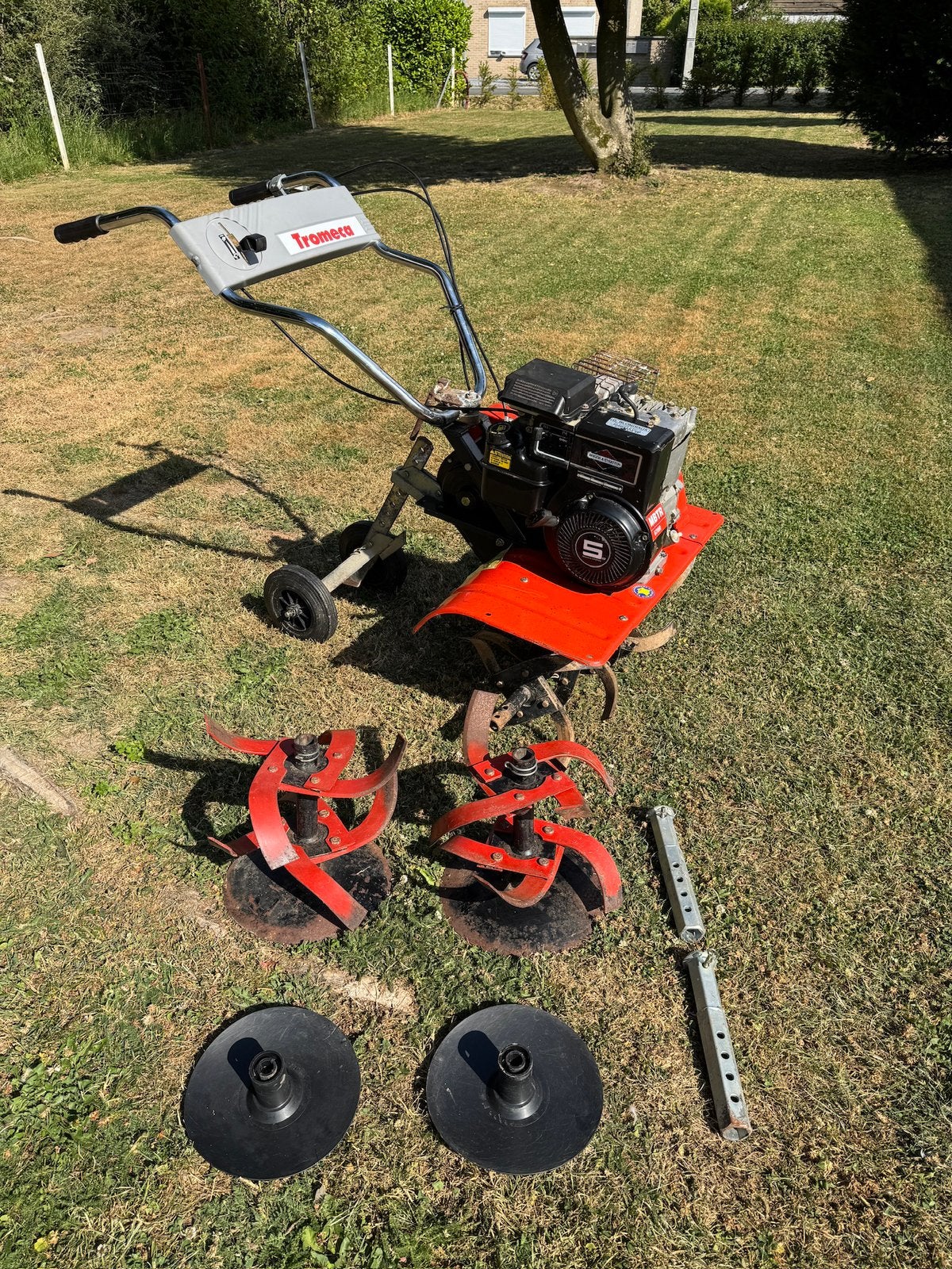 Motoculteur TROMECA, Enlèvement, Utilisé
