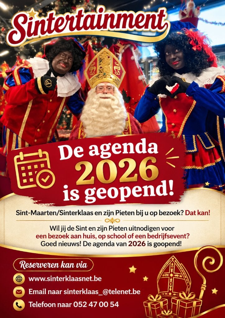 Sint-Maarten/Sinterklaas bij u op bezoek? Dat kan!, Diversen, Ophalen, Nieuw