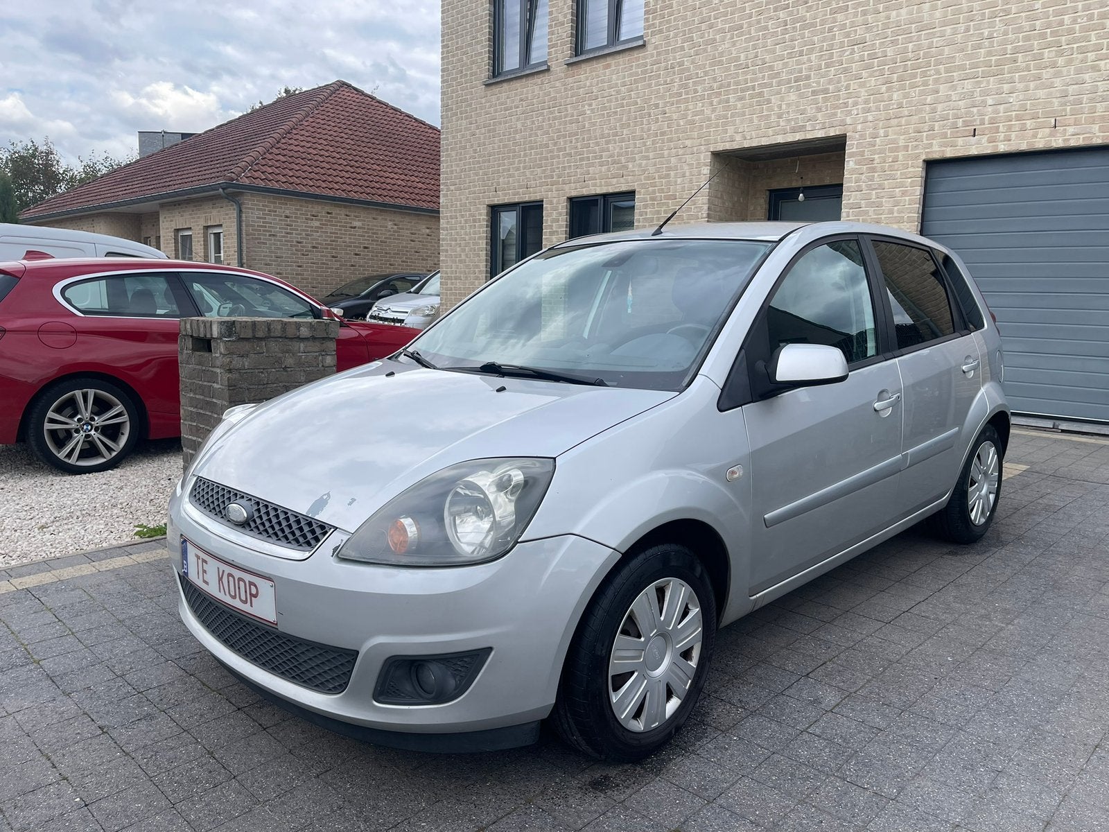 Ford Fiesta 1.4TDCI 2007 Start Rijd Goed Gekeurd, Autos, Argent ou Gris, Achat, Entreprise, Boîte manuelle