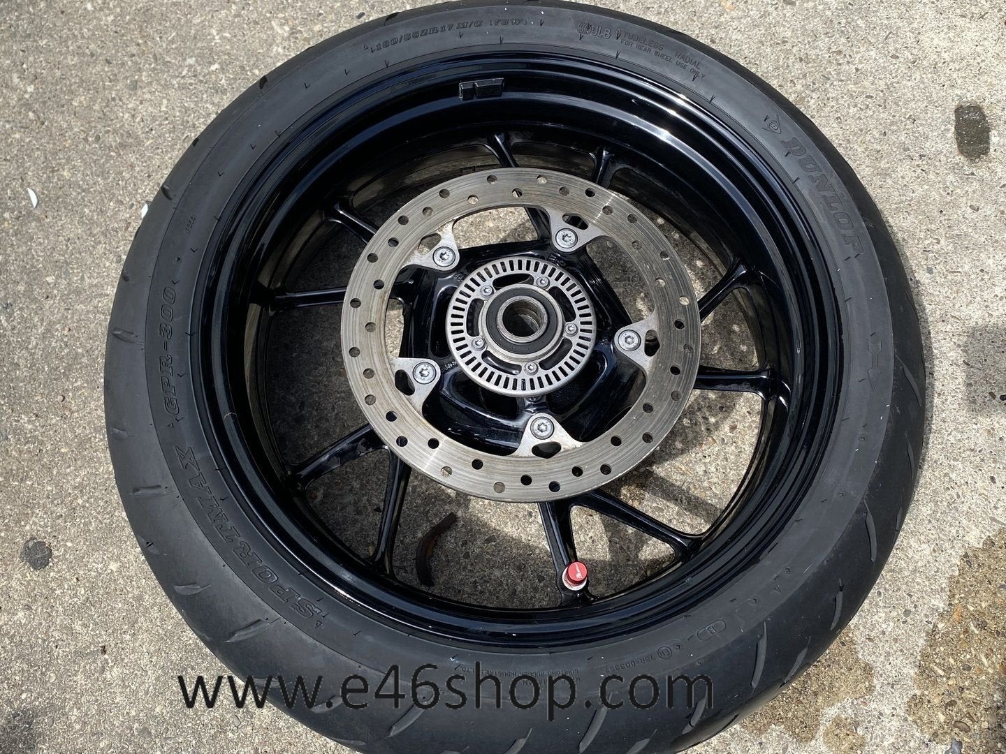 BMW F900R K83 ACHTERWIEL MET DUNLOP BAND, Motoren, Gebruikt, -, -, Ophalen of Verzenden