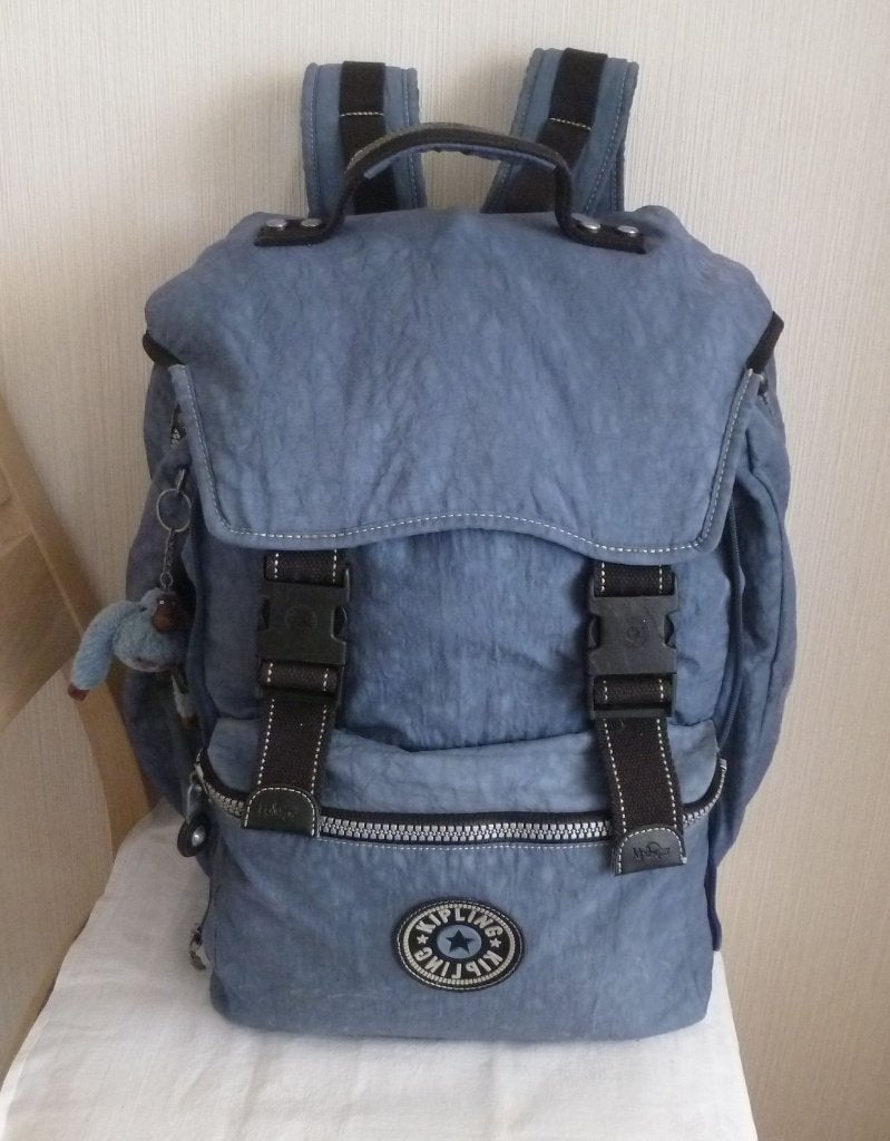 Kipling - très très grand sac à dos multifonctions + singe, Kipling, Enlèvement ou Envoi, Étanche, 45 à 60 cm