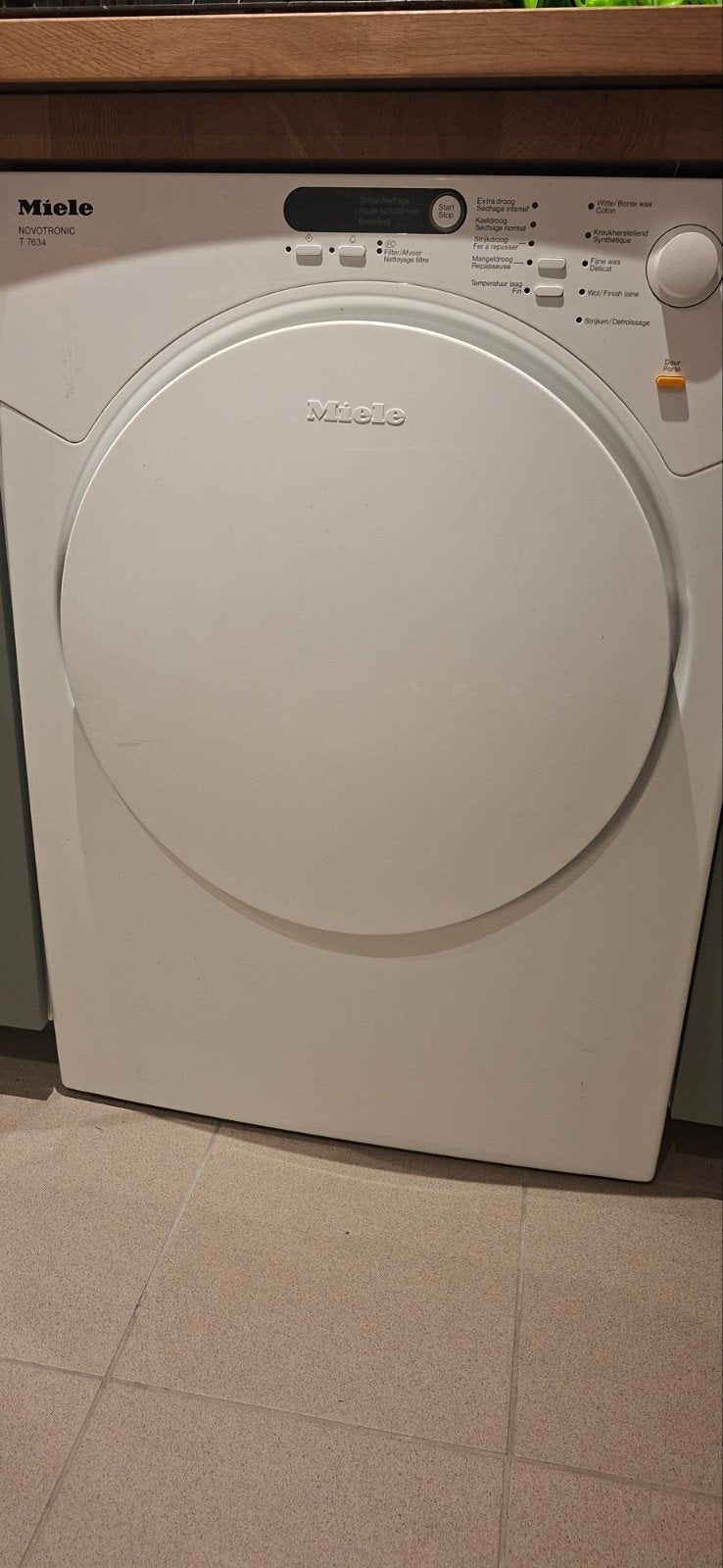 Miele droogkast, Elektronische apparatuur, Ophalen, 6 tot 8 kg, Gebruikt, Luchtafvoer
