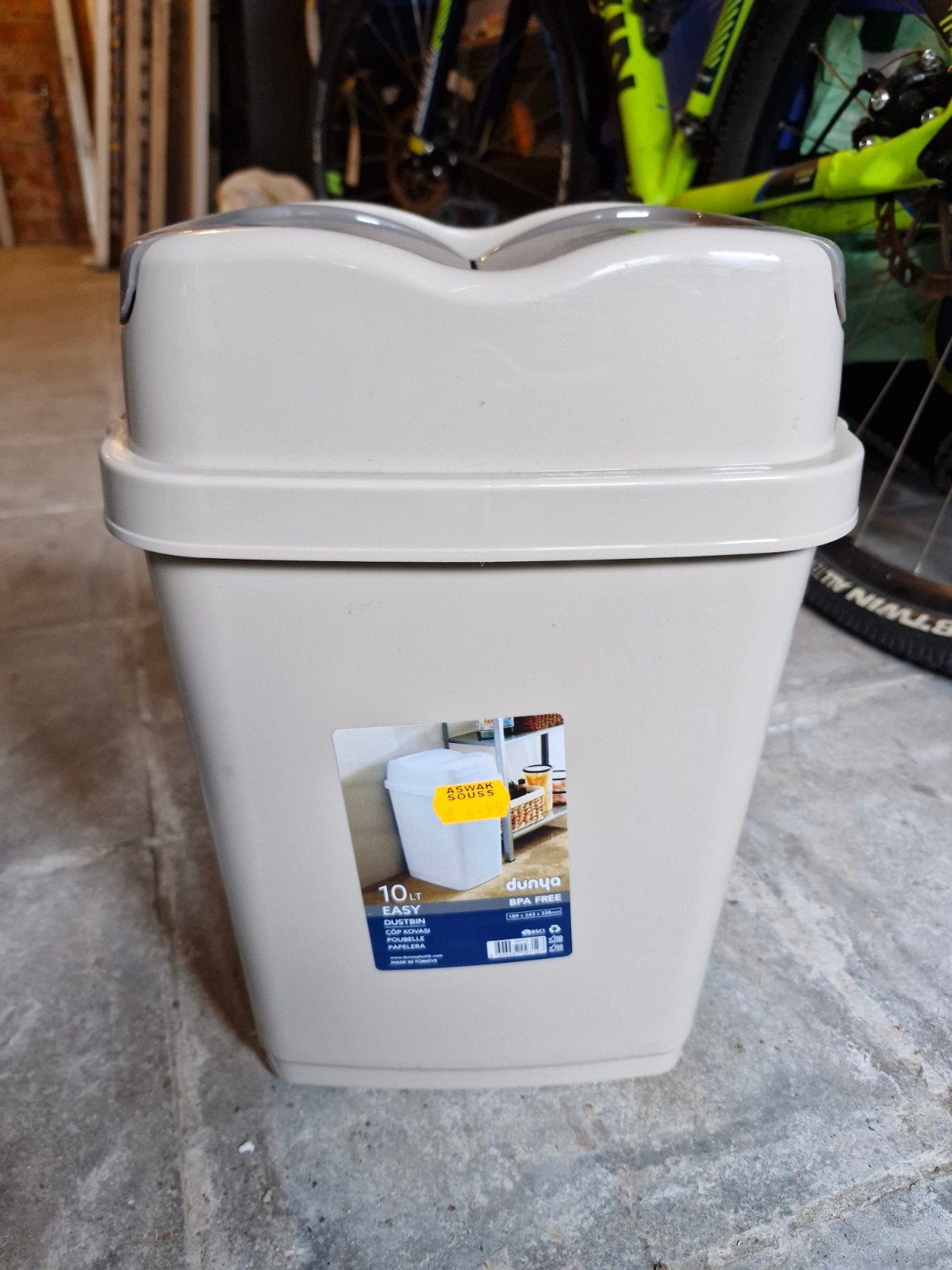 Corbeille à papier / poubelle de bureau., Moins de 10 litres, Enlèvement, Neuf, Synthétique