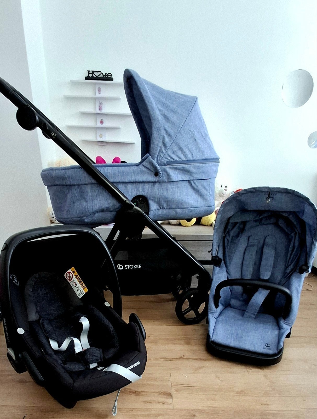 kinderwagen 3 in 1, Kinderen en Baby's, Kinderwagens en Combinaties, Ophalen, Kinderwagen