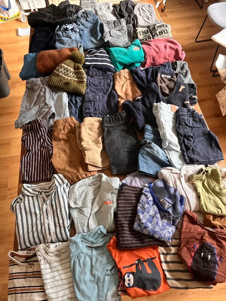 Pakket jongenskleding, Enlèvement, Taille 110
