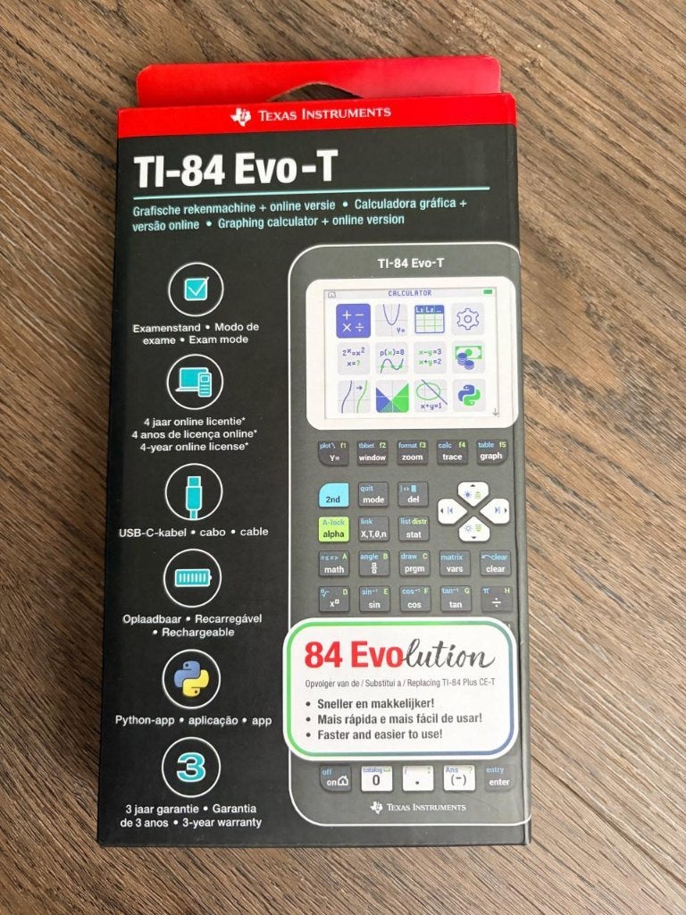 TI-84 Evo-T calculatrice graphique (neuve dans sa boîte)), Divers, Enlèvement, Calculatrices graphique, Neuf