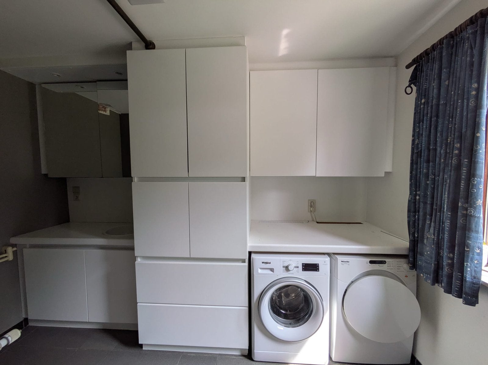 Inbouw kast wasplaats, 300 cm ou plus, Enlèvement, Utilisé, 200 cm ou plus