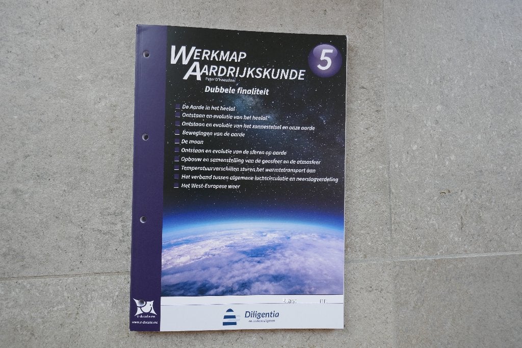 Werkmap Aardrijkskunde 5 Dubbele finaliteit, Livres, Enlèvement ou Envoi, Autres niveaux, Comme neuf, Peter D'haeseleer